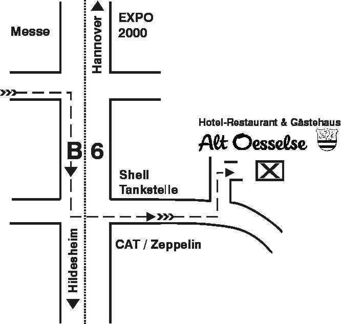 Hotel Alt Oesselse Sarstedt Luaran gambar